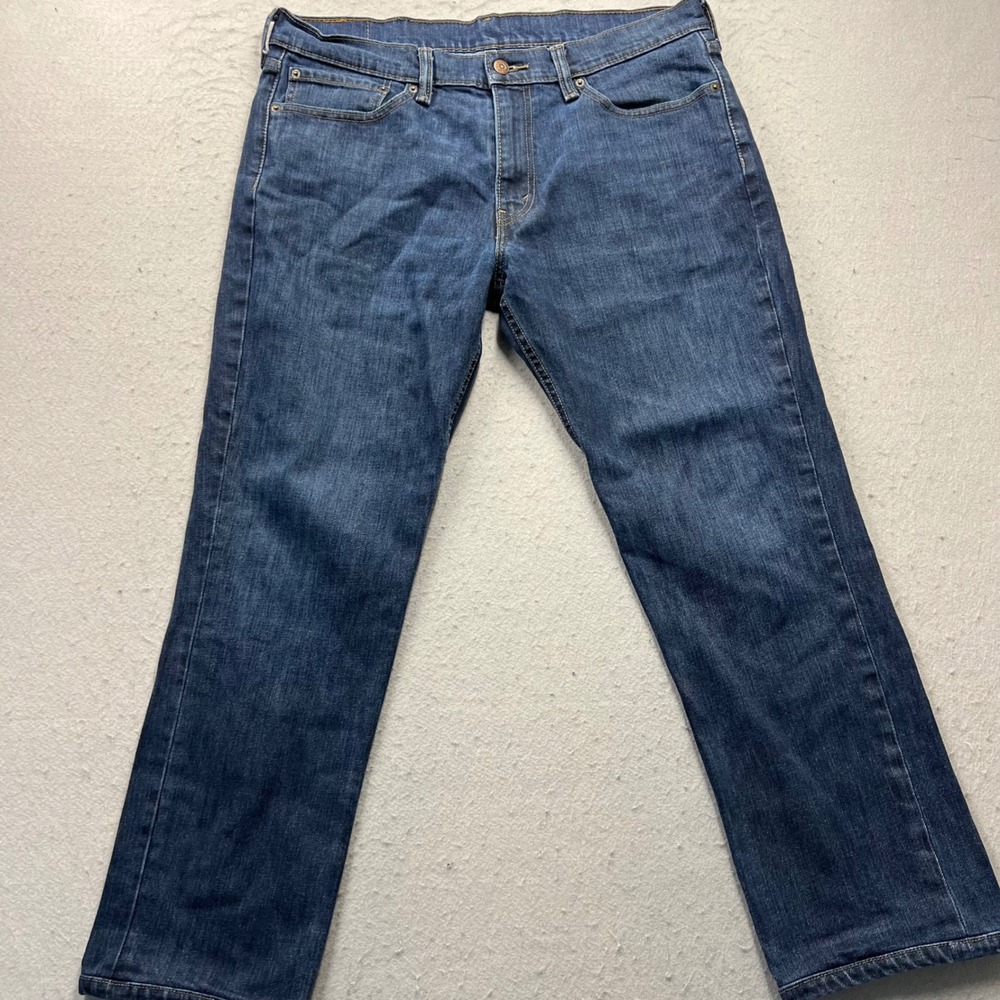 Levis 511 Slim Fit Jeans Mens W36‎ L30 Medium Wash Blue Denim 04511-1150